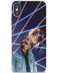 Funda personalizada para teléfono con mascota '1980s Lazer Portrait'