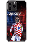 Funda para móvil personalizada 'Croacia Doggos Soccer'