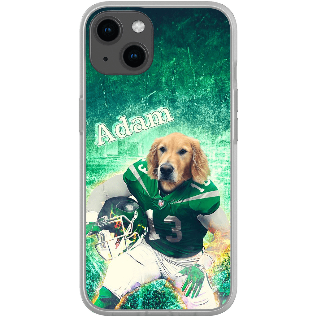 Funda personalizada para teléfono &#39;New York Jet-Doggos&#39;