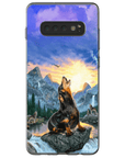 Funda para móvil personalizada 'El lobo retro'