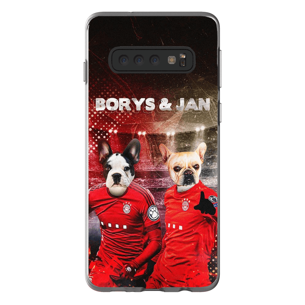 Funda personalizada para teléfono con 2 mascotas &#39;Poland Doggos&#39;