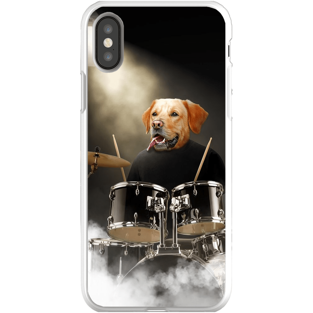 Funda para móvil personalizada &#39;El baterista&#39;