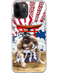 Funda para móvil personalizada 'El luchador de sumo'