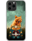 Funda para móvil personalizada 'Jurassic Meow'