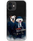 Funda personalizada para teléfono con 2 mascotas 'AC/Doggos'