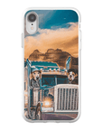 Funda personalizada para teléfono con 2 mascotas 'The Truckers'