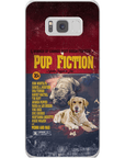 Funda personalizada para teléfono con 2 mascotas 'Pup Fiction'