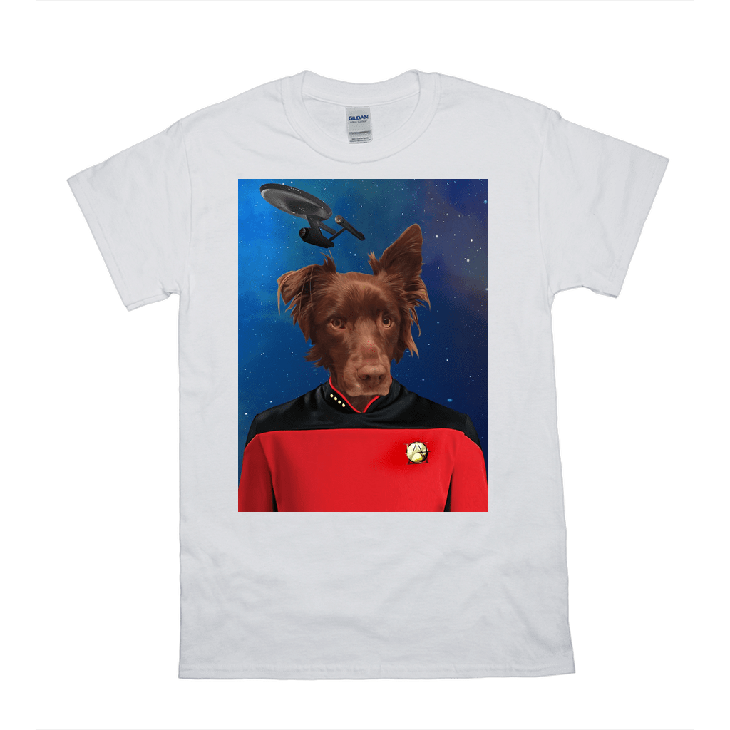 Camiseta personalizada para mascotas &#39;Doggo-Trek&#39; 