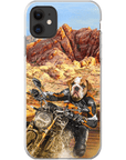 Funda para móvil personalizada 'Dogati Rider'