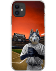 Funda para móvil personalizada 'El jugador de béisbol'