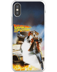 Funda personalizada para teléfono 'Bark to the Future'