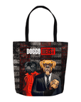 Bolsa de tela personalizada para 2 mascotas 'Doggo Heist'