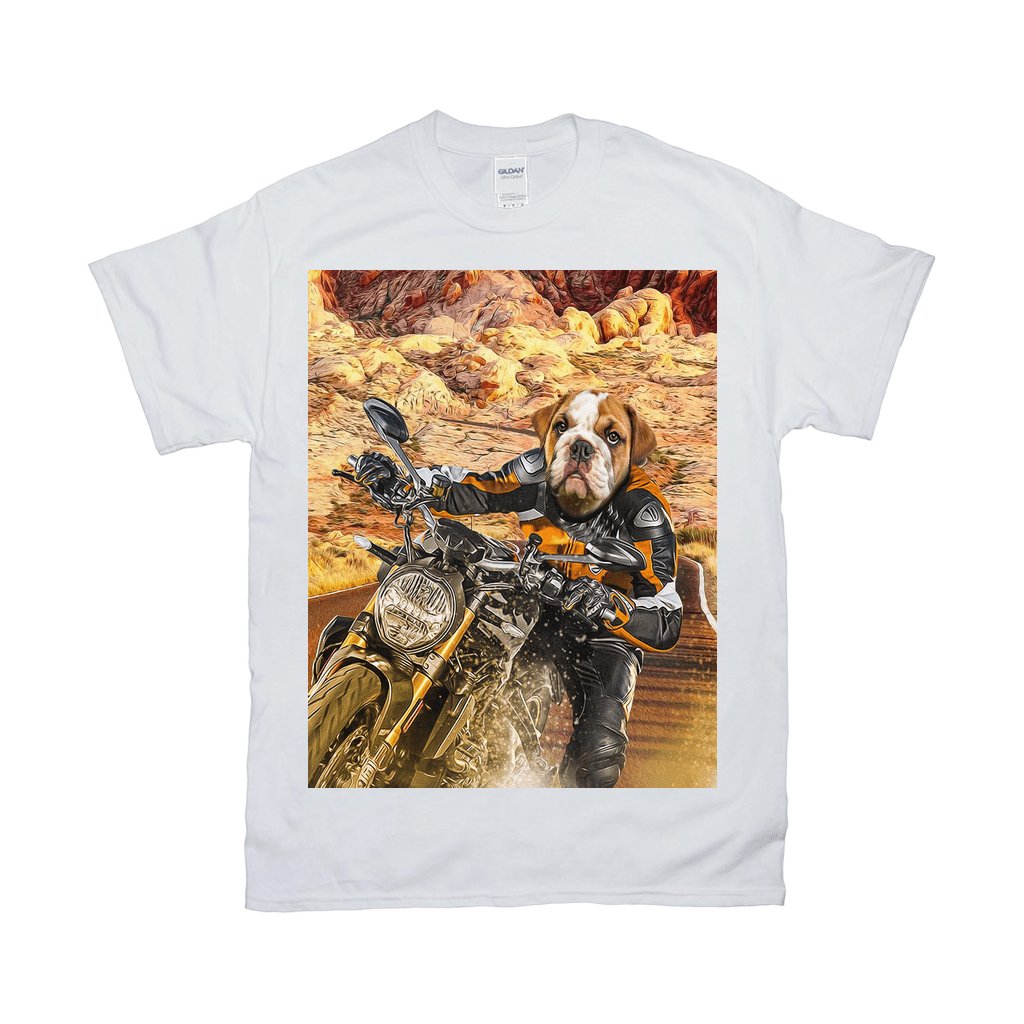 Camiseta personalizada para mascotas &#39;Dogati Rider&#39;