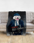 Manta personalizada para mascotas 'AC/Doggo'