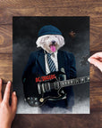 Rompecabezas personalizado para mascotas 'AC/Doggo'