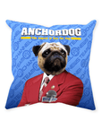 Cojín personalizado para mascotas 'Anchordog'