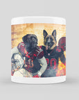 Taza personalizada para 2 mascotas 'Arizona Doggos'