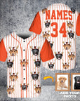 Camiseta de béisbol personalizada de los Baltimore Dogorioles