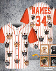 Camiseta de béisbol personalizada de los Baltimore Dogorioles