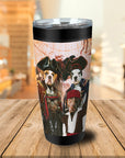 Vaso personalizado para 4 mascotas 'Los Piratas'