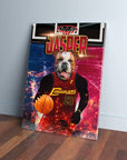 Lienzo personalizado para mascotas 'Cleveland Doggoliers'