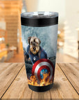 Vaso personalizado 'Capitán Doggmerica'