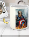 Taza Personalizada 'Capitán Doggmerica'