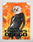 Póster Mascota personalizada 'Charlie's Doggo'