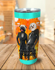 Vaso personalizado para 2 mascotas 'Charlie's Doggos'