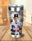 Vaso personalizado 'Chicago White Paws'