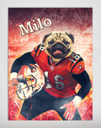 Póster Mascota personalizada 'Cincinnati Doggos'