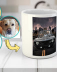 Taza personalizada con 3 mascotas 'The Classic Pawmaro'