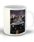 Taza personalizada para 4 mascotas 'The Classic Pawmaro'