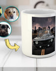 Taza personalizada para 4 mascotas 'The Classic Pawmaro'