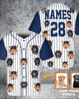 Camiseta de béisbol personalizada de los Cleveland Guardpaws