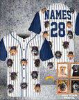 Camiseta de béisbol personalizada de los Cleveland Guardpaws