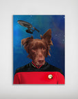 Doggo-Trek: Póster de perro personalizado