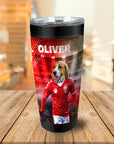 Vaso personalizado 'Dinamarca Doggos Soccer'