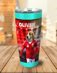 Vaso personalizado 'Dinamarca Doggos Soccer'