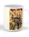 Taza personalizada para mascota 'Dogati Rider'