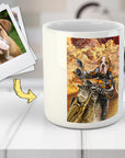 Taza personalizada para mascota 'Dogati Rider'