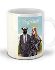 Taza personalizada para 2 mascotas 'DogSchitt's Creek'