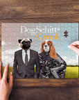 Rompecabezas personalizado para 2 mascotas 'DogSchitt's Creek'