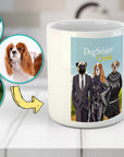 Taza personalizada para 3 mascotas 'DogSchitt's Creek'