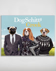 Póster personalizado para 3 mascotas 'DogSchitt's Creek'