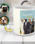 Taza personalizada para 4 mascotas 'DogSchitt's Creek'