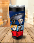 Vaso personalizado para 4 mascotas 'Doggo-Trek'