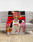 Manta personalizada para mascotas 'Doggo Heat' 