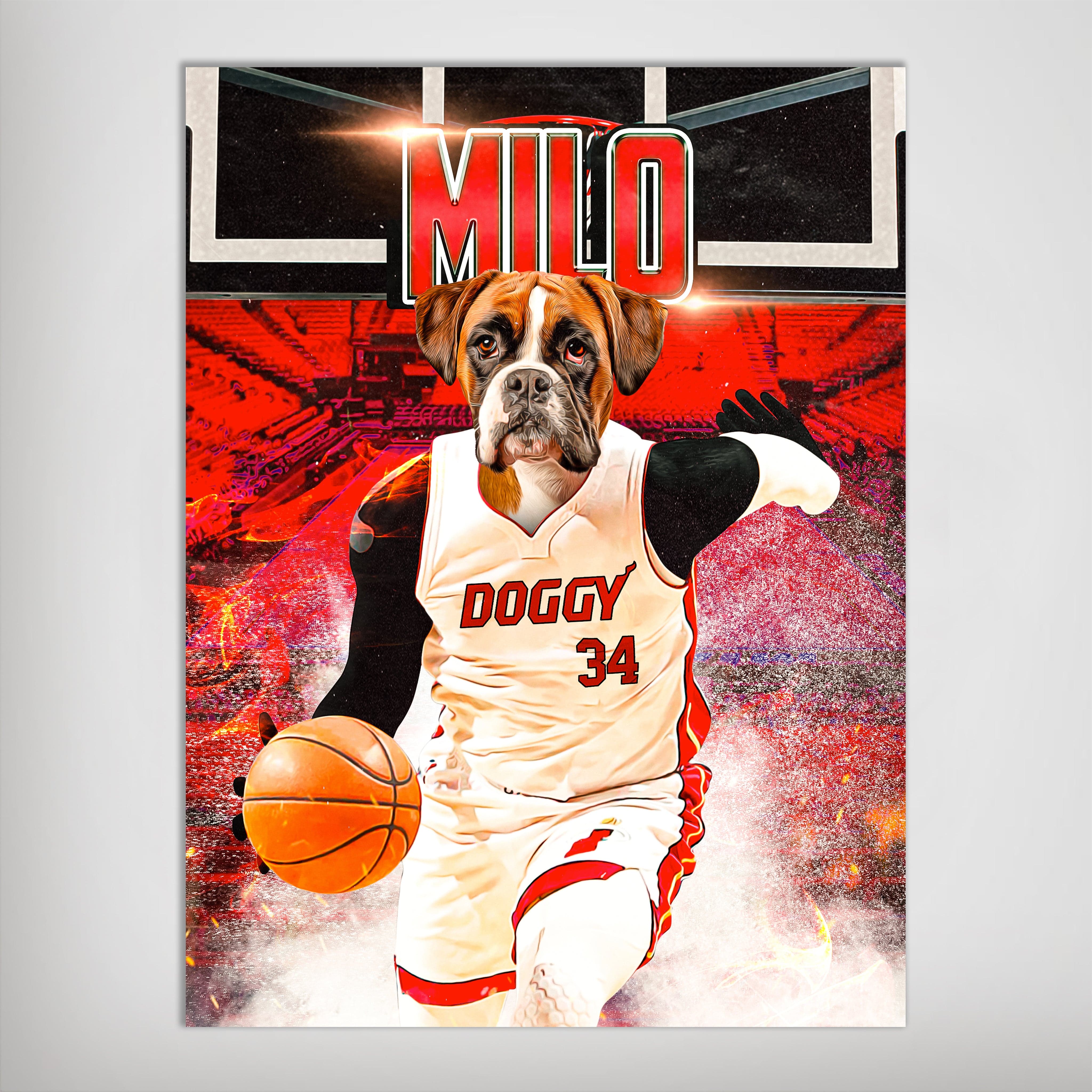 Póster personalizado para mascotas &#39;Doggo Heat&#39;