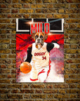 Póster personalizado para mascotas 'Doggo Heat'